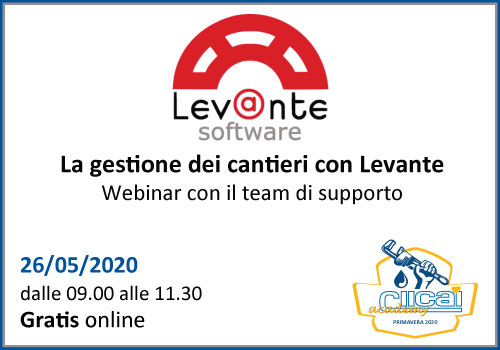 Ciicai arredo bagno - Ciicai Academy - Webinar con Levante