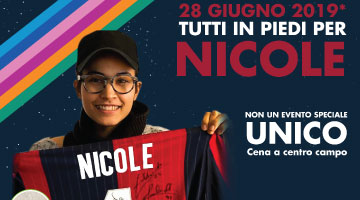 Tutti in piedi per Nicole